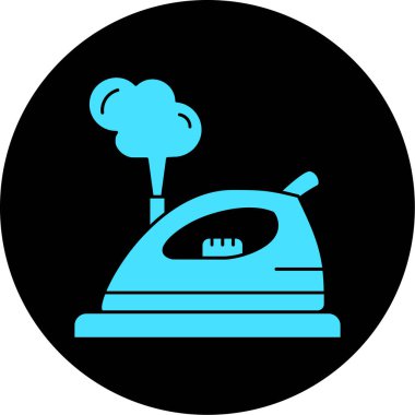 Siyah ve beyaz simgesinin vektör illüstrasyonu