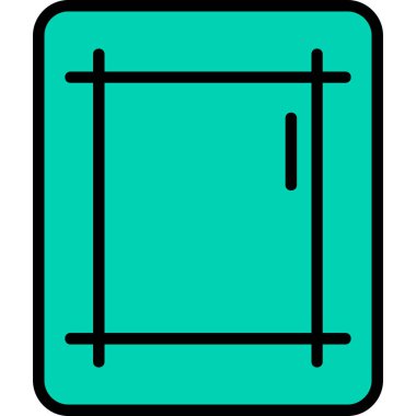 Projeniz için vektör kutusu simgesi