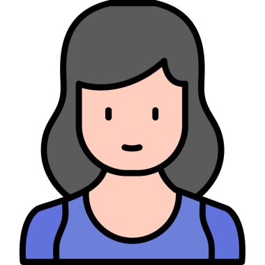 Avatar kadın simgesi