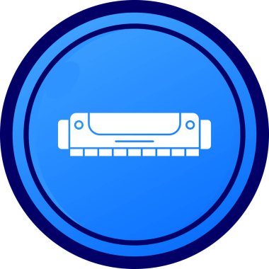 Bir kredi kartının mavi ve beyaz simgesi