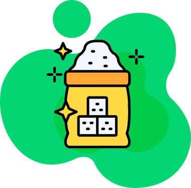 Çizgi film dondurmasının vektör çizimi