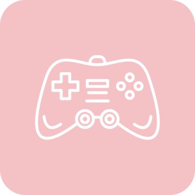 joystick simgesi, vektör illüstrasyonu basit tasarım