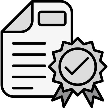 Dolu taslak biçimdeki pano kontrol listesi simgesi