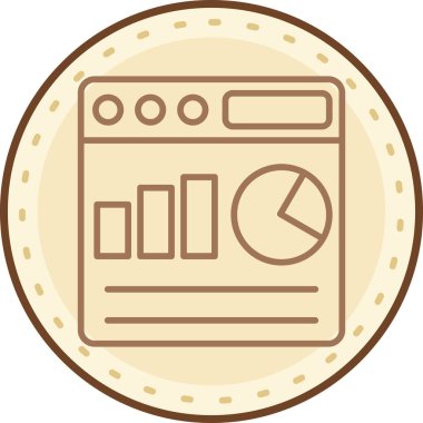 iş yönetimi simgesi, vektör illüstrasyonu