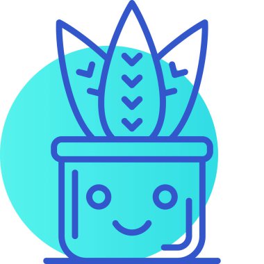 esrar bitkisi simgesi - taslak biçimi