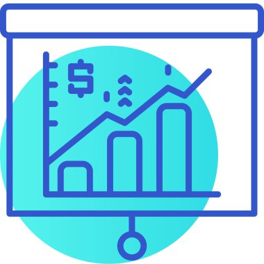 grafik simgesi. özet vektörü