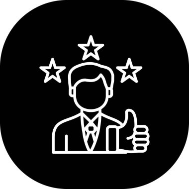 İş adamı karakterinin vektör çizimi