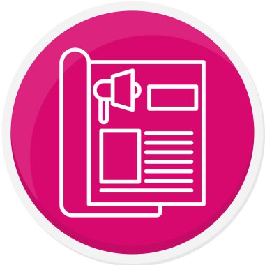 Web ve mobil için vektör simgesi