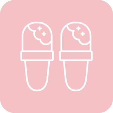 Bebek kremi ikonu. Basit resimleme