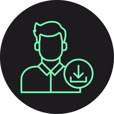 Man kullanıcı profili çizimi