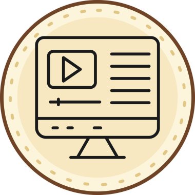 seo modern simgesinin vektör illüstrasyonu