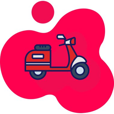 Mobilet. Web simgesi basit illüstrasyon