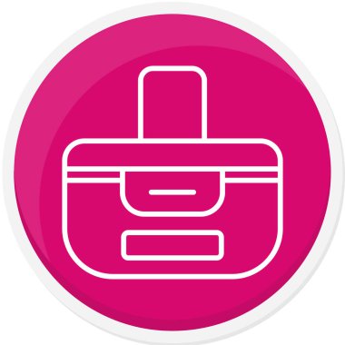 Güzellik ve moda simgelerinin vektör çizimi