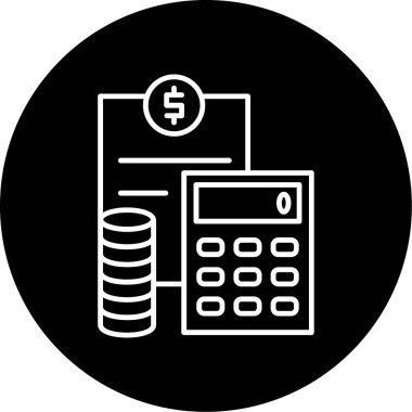 İş simgesinin vektör illüstrasyonu