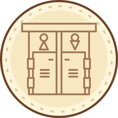 Modern b 'nin vektör illüstrasyonu eksik simgesi