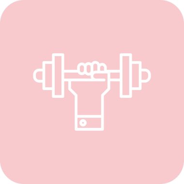 dambıl simgesi, vektör illüstrasyonu