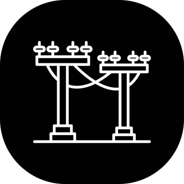 Modern b 'nin vektör illüstrasyonu eksik simgesi