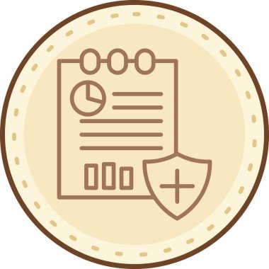 Rozet rozet simgesi moda tasarım biçimi arka planında