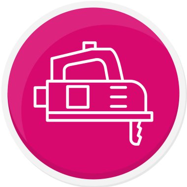 Modern oto tamir simgesinin vektör illüstrasyonu