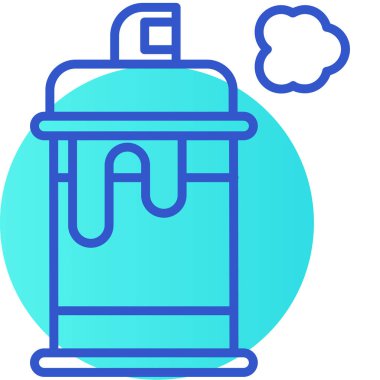 b gazının vektör illüstrasyonu