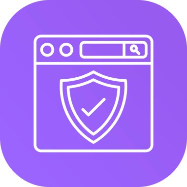 Modern simgenin vektör illüstrasyonu