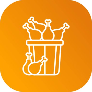 Gıda simgesinin vektör illüstrasyonu