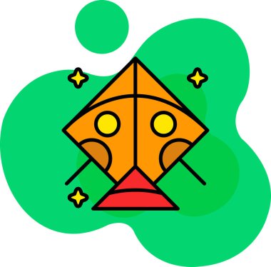 Uzaylı simgesi, anahat stili