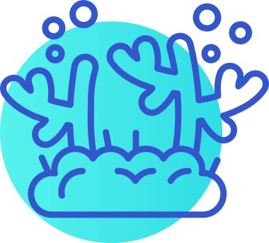 Beyin. Web simgesi vektör illüstrasyonu