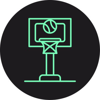 Modern b 'nin vektör illüstrasyonu eksik simgesi