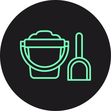 vektör besin ve pişirme simgesi