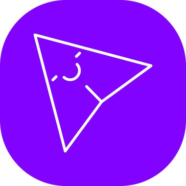 ok simgesinin vektör illüstrasyonu