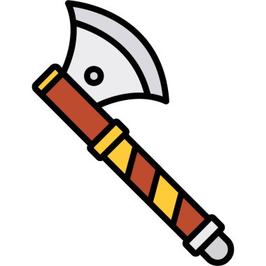 kılıç simgesi vektör illüstrasyonu