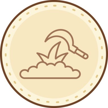 Modern ikon onarım eksikliğinin vektör çizimi