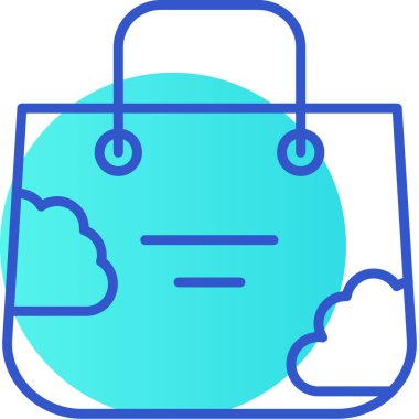 Bulut deposu. Basit tasarım