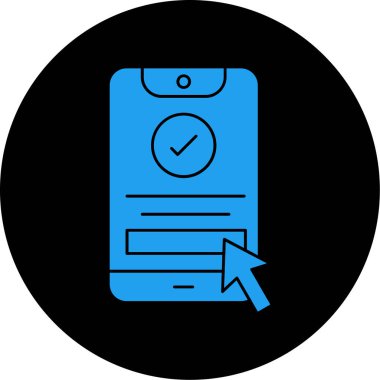 İllüstrasyon kontrol listesi simgesi