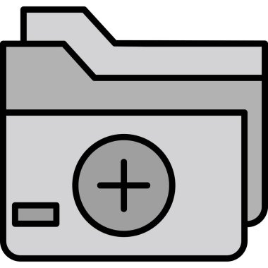 Dosya. Web simgesi basit illüstrasyon