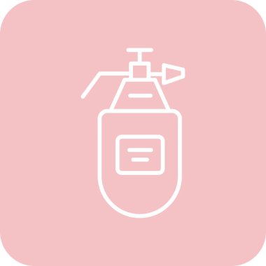 Sprey kutu simgesi, vektör illüstrasyonu