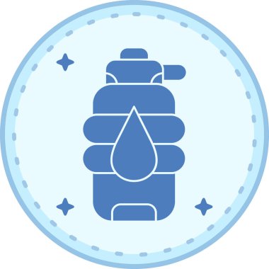 Su damlası. Basit tasarım