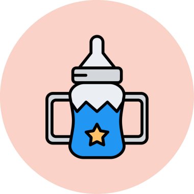 Bebek sütü ikonu, taslak biçimi