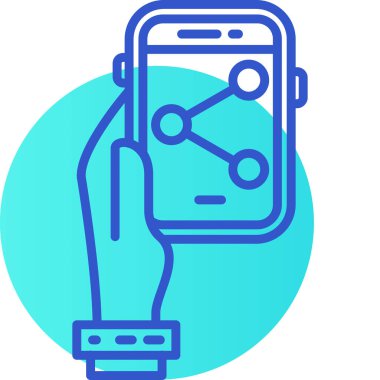 vektör telefon simgesi çizimi