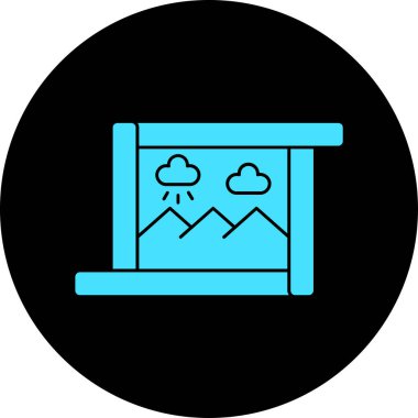 seo ve pazarlama simgesinin vektör illüstrasyonu