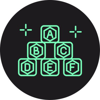 seo modern simgesinin vektör illüstrasyonu