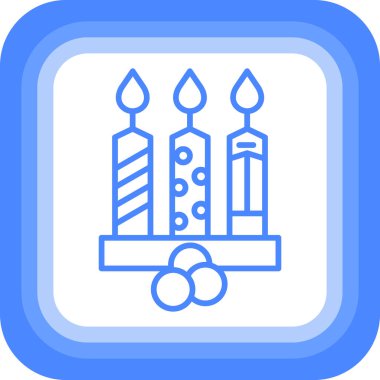 Pasta Simgesinin Vektör illüstrasyonu