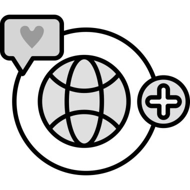 Sosyal medya pazarlama vektör illüstrasyonu