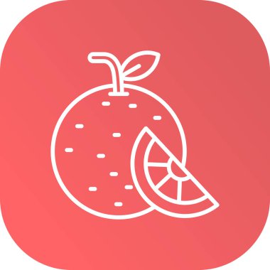 Çilek simgesi, vektör çizimi