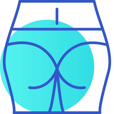 doldurulmuş cam içki ikonu - taslak biçimi