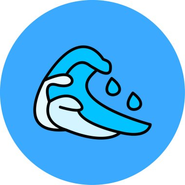 Su damlası. Basit tasarım