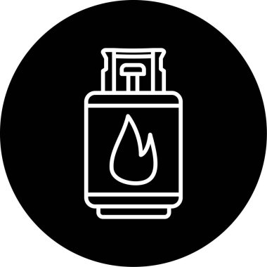 Benzersiz çizgi vektör simgesi