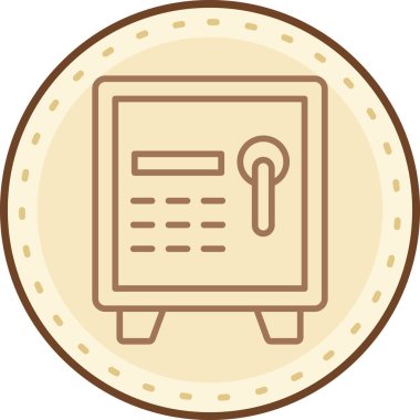 Modern simgenin vektör illüstrasyonu