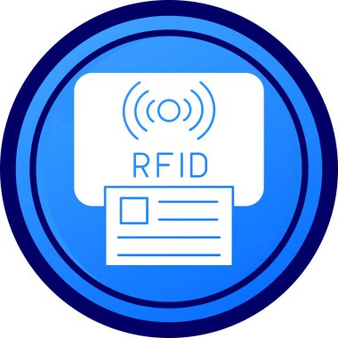 Dijital modern simgenin vektör illüstrasyonu